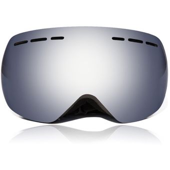 capa doble WOSAWE BYJ-018 al aire libre Gafas de seguridad anti-vaho gafas esférica verde negro 
