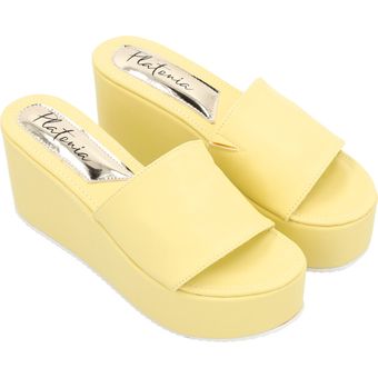 Sandalia De Plataforma Casual Color Betún Pastel Para Mujer | Linio México  - PL857FA1906K7LMX