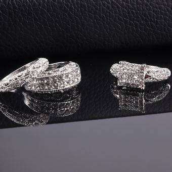 Conjunto De Anillo De Mujer Retro Circonio Anillo De Mujer 