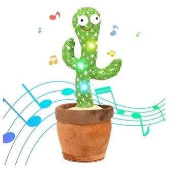 Cactus Bailarín Peluche con 120 canciones juguetes para bebes y