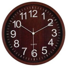 Reloj de Pared Wooden 29 cm