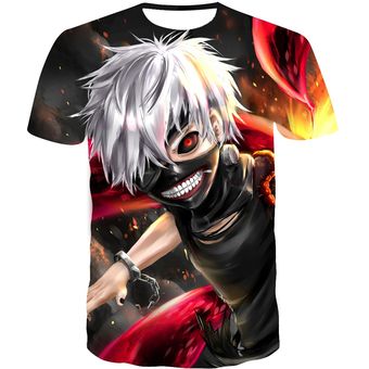 camisa de tokyo ghoul