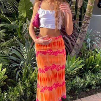 Falda de ocio con estampado Floral para mujer ropa de playa informa 