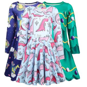 10 colores Vestido de fiesta para niñas para niños 7 años 