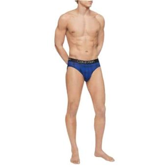 Boxer Hombre Calvin Klein Ultra Soft Modal Hip Brief Chino Blue Paid