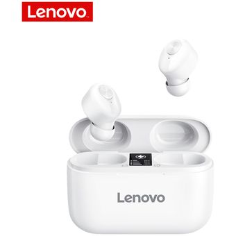 Auriculares Inalámbricos Bluetooth Tws Lenovo HT18 HiFi Stereo Blanco 