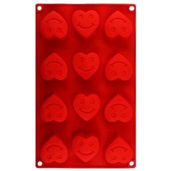 Molde Corazones Detalle Mini x 11