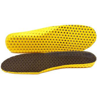 Plantillas deportivas con amortiguación y amortiguación para hombres y mujeres plantillas de calzado suave antifatiga para una protección total S（37-40.5） 
