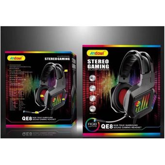 Audífonos Diadema Stereo Gaming ANDOWL Q-E8