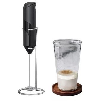 Espumador Mezclador De Bebidas Con Batidor Acero Inoxidable