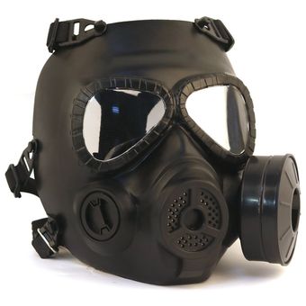 Al aire libre Defensa Niebla brinda a los fanáticos Antigas máscara de la máscara de la cara llena CS campo Montar 