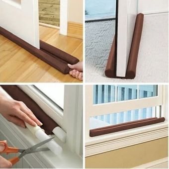 Protector Doble Aislante De Frío Polvo Para Puertas Ventanas masterprox