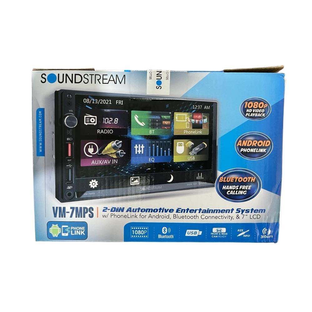 Autoestereo Touchscreen Sounstream VM-7MPS 7 Pulgadas - Negro