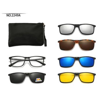 Gafas De Sol Polarizadas Con Clip Para Miopía Para Hombre Y sunglasses 