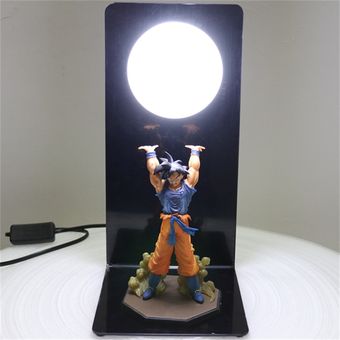 Figuras de acción de Dragon Ball Z, Son Goku, lámparas LED