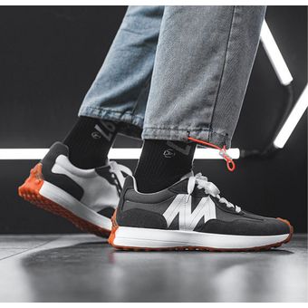 2021 primavera nuevos zapatos deportivos para hombre-gris 