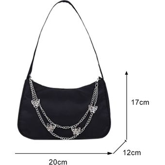 Color c bolsa de hombro para axila Bolso de lujo para mujer Hobos 