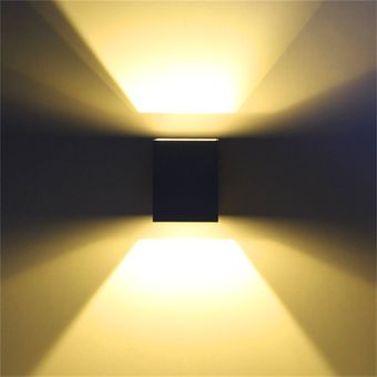 3W Alta potencia LED ARRIBA ABAJO LA LÁMPARA DE PARED LUZ DE LA LUZ DE LA LUZ DE LA LUZ DE LA LIGHTING DIA  CALIENTE  RGB 
