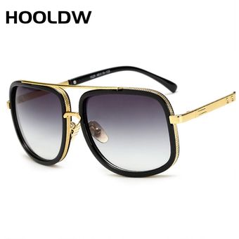 Hooldw Oversize Square Sunglasses Superstar Polarized Sun 