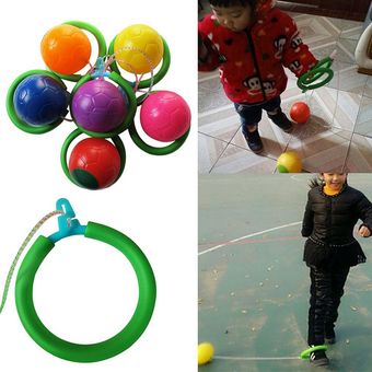 Skip Ball Outdoor Fun Toy Balls Classical Skipping Toy Fitness Equipment 