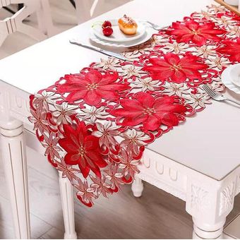 decoración del banquete de boda decorac Mantel de encaje para mesa 