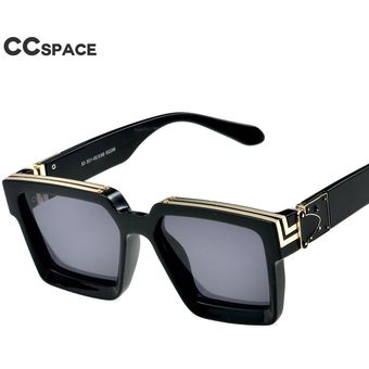 CCspace 46167 S & L tamaño cuadrado lujo fresco gafas sol l 
