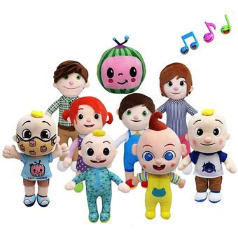 muñecos de felpa de Anime sua peluches musicales para bebés 