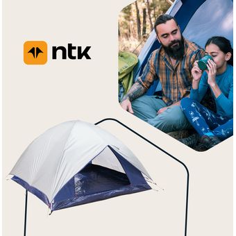 Tienda de Campaña para 6 Personas Impermeable Acampar Camping Carpa Tipo  iglu : : Deportes y aire libre