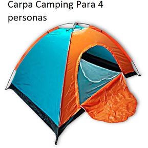 Carpa para Camping 4 personas Carpa Sencilla