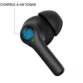 Audífonos Bluetooth* FreePods Touch True Wireless, negr
