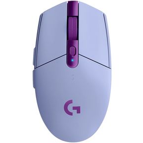 Mouse Logitech G305 Lightspeed Inalámbrico Gaming Color Lila