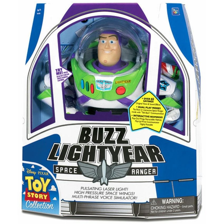 buzz lightyear con certificado de autenticidad