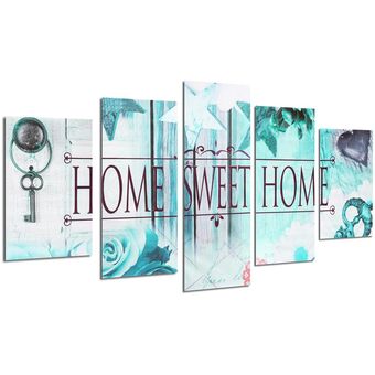 10PC Sweet Home Art Sin marco Impresión de lienzo Cuadro pa 
