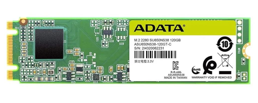 Disco SSD interno Adata Ultimate ASU650NS38-120GT-C 120GB