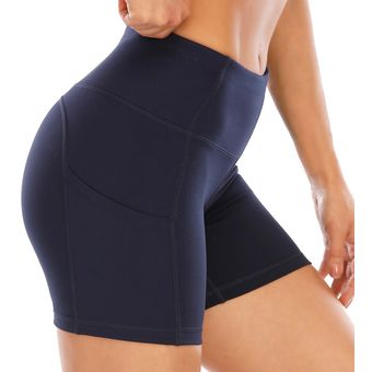#Black Pantalones cortos deportivos con realce para mujer,mallas ajustadas de cintura alta,informa 