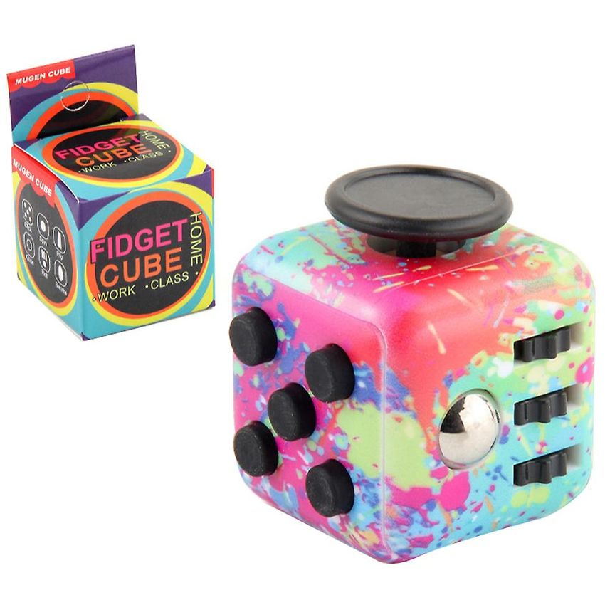 Fidget cubo mano juguete sunandy Novelty Fidget cubo dados juguete de alta velocidad Rodamientos EDC Focus Toy estrés y ansiedad alivio Cube juguete regalo para adultos/niños 