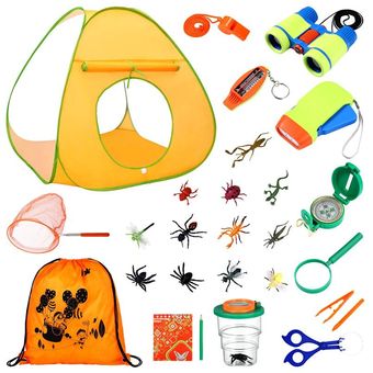 Juego de juguetes para acampar al aire libre para niños Kit de juguetes de HON 