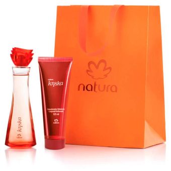 Regalo Kriska Perfume de Mujer 100ml con Hidratante - Natura | Knasta Perú