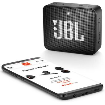 2 PCS parlante Portátil JBL GO2 Negro