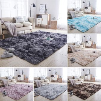 Azul 100x160cm  100x200  120x200cm Inicio alfombra de felpa alfombras tatami de la sala dormitorio nórdico antideslizante Tapetes 