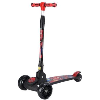 Scooter Infantil Spiderman Tres Llantas