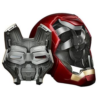 casco electrónico iron man marvel legends