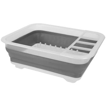 Escurridor Secador Para Platos Organizador De Cocina Plegable