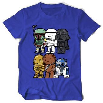 Camiseta De Hombre Con Dibujos Animados De Star Wars Camisetas De Pelicula Linio Mexico Ge598fa1mnj8dlmx