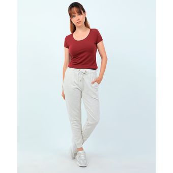 Pants Jogger Mujer,juvenil Crema Mayoreo