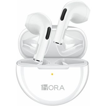 Audifonos Inalámbricos In-ear Manos Libres Aut119 1 Hora Con Bluetooth 5.0  Diseño Ergonómico Color Negro