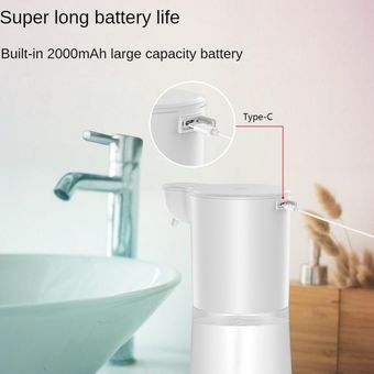 Dispensador de enjuague bucal automático portátil para baño, control  táctil, dispensador de enjuague bucal ajustable de 4 niveles con pantalla  digital