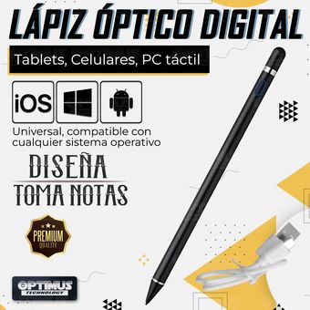 Lapiz Óptico Para Tablet Y Celula Táctil Dibujo Stylus Doble