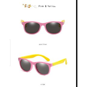 Gafas de Sol para niños rosa amarillo