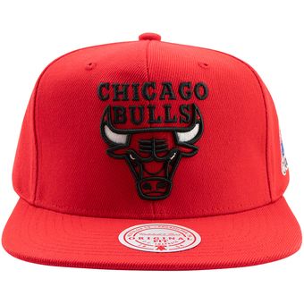 Gorra Chicago Bulls Roja Mitchell&ness Original